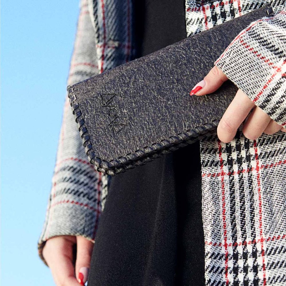 Folded wallet Black